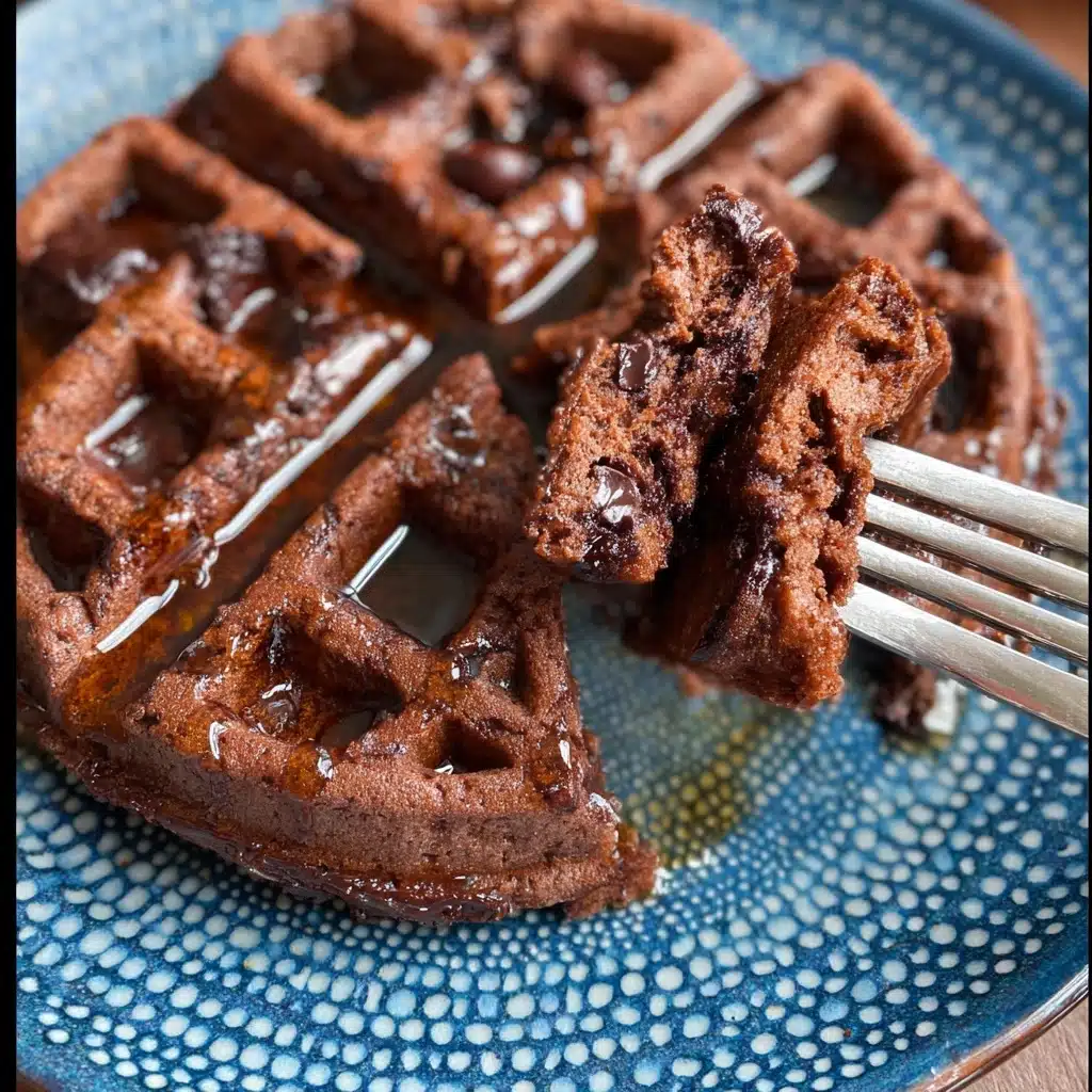 Brownie Waffles Recipe - Recipe Image
