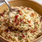 Caramelized Onion, Bacon, and Parmesan Risotto Recipe