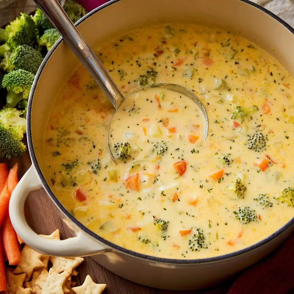 Broccoli Potato Cheese Soup Recipe - Recipe Image