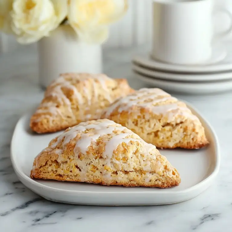 Classic Pumpkin Cinnamon Scones Recipe