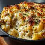 The Best Crockpot Garlic Parmesan Chicken Pasta Recipe