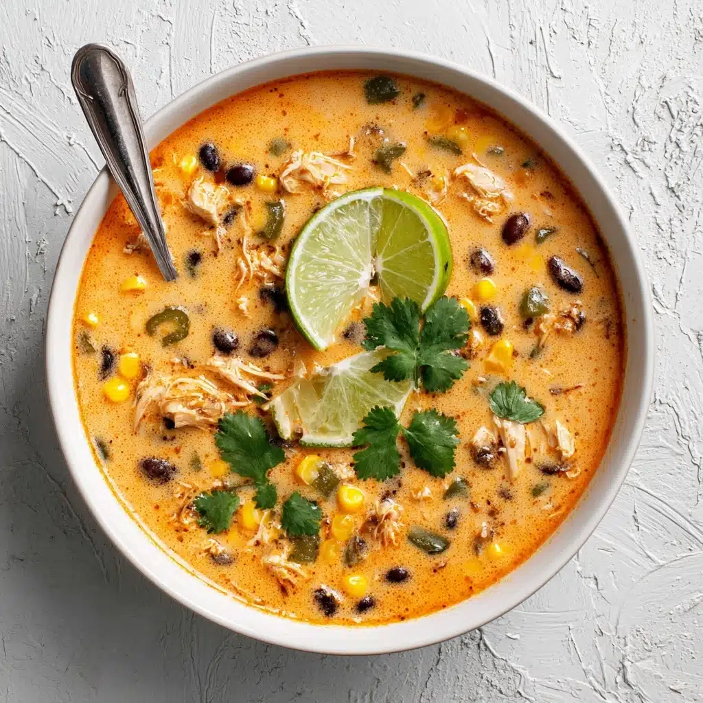 Easy Chicken, Poblano, and Black Bean Soup (Small Batch) Recipe - Recipe Image