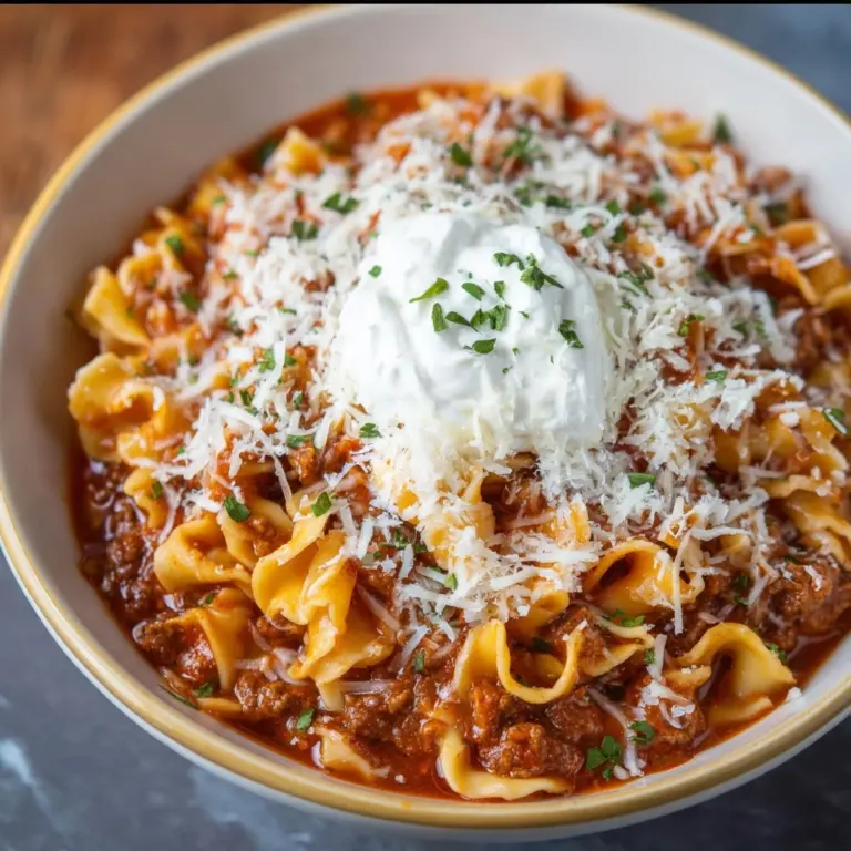 Easy Lasagna Soup Recipe