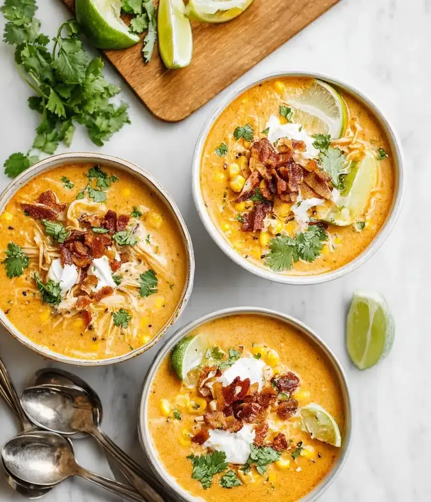 Slow Cooker Mexican Street Corn Soup Recipe