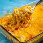Spicy Southern Cheesy Chicken Spaghetti Casserole Recipe