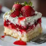 Strawberry Earthquake Cake Recipe
