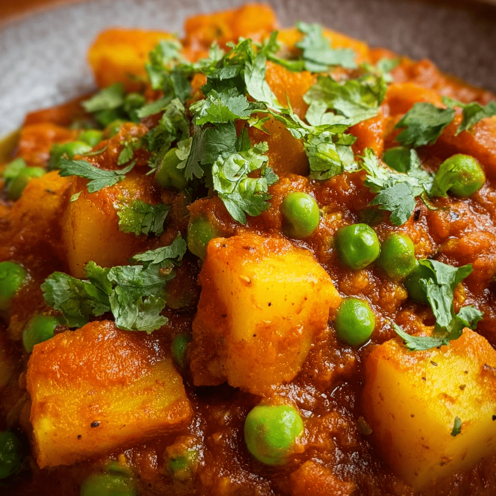 Potato Curry with Peas: An Incredible Ultimate Recipe - Recipe Image