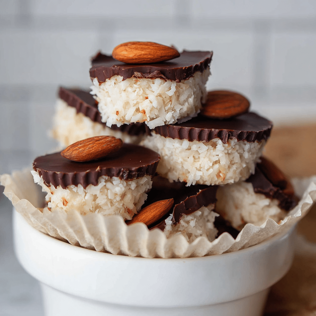 Healthy Almond Joys Recipe - Recipe Image