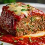 Stuffed Italian Meatloaf Recipe