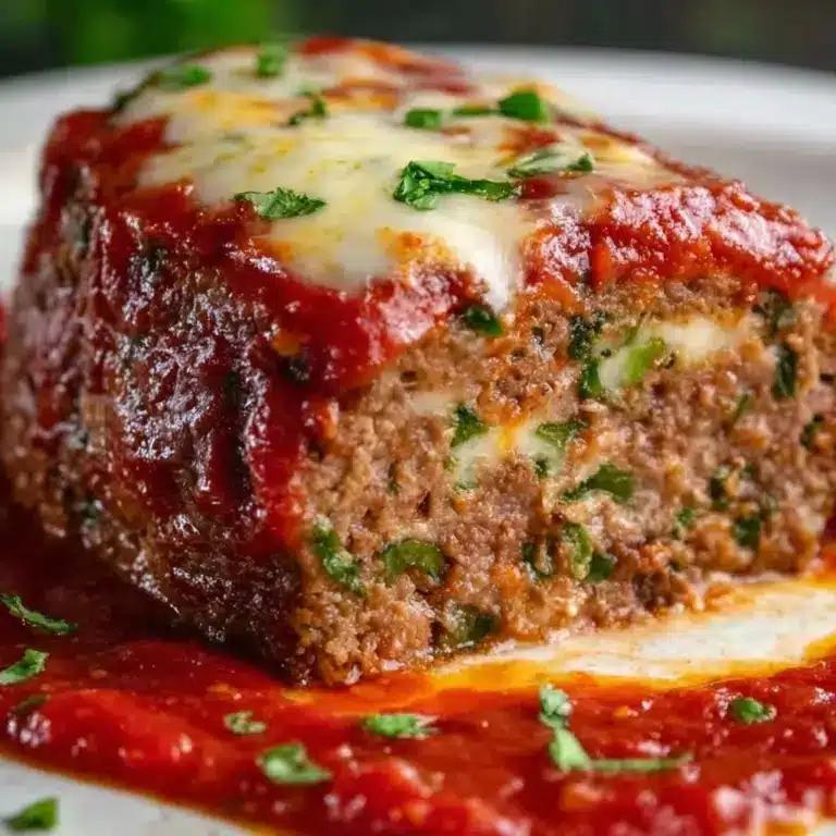 Stuffed Italian Meatloaf Recipe