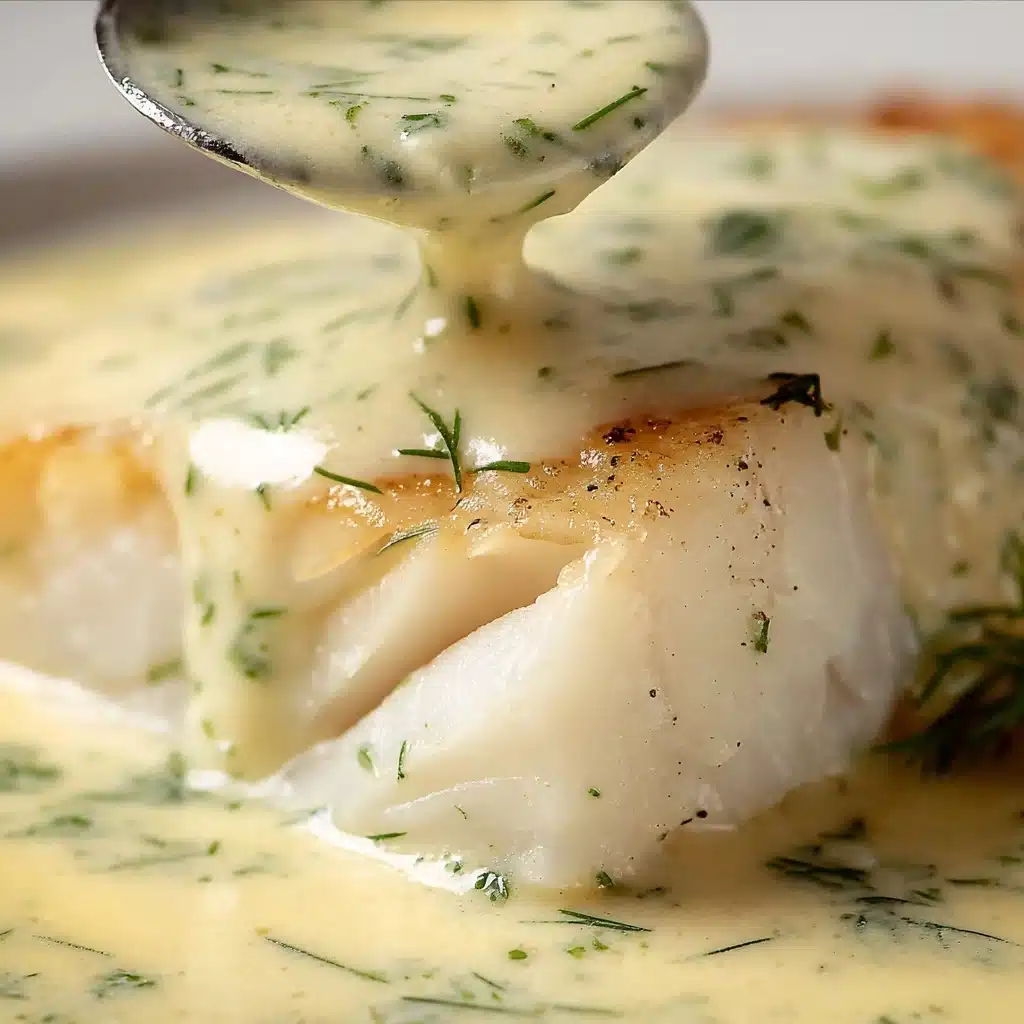 Healthy Halibut with Buerre Blanc Recipe - Recipe Image