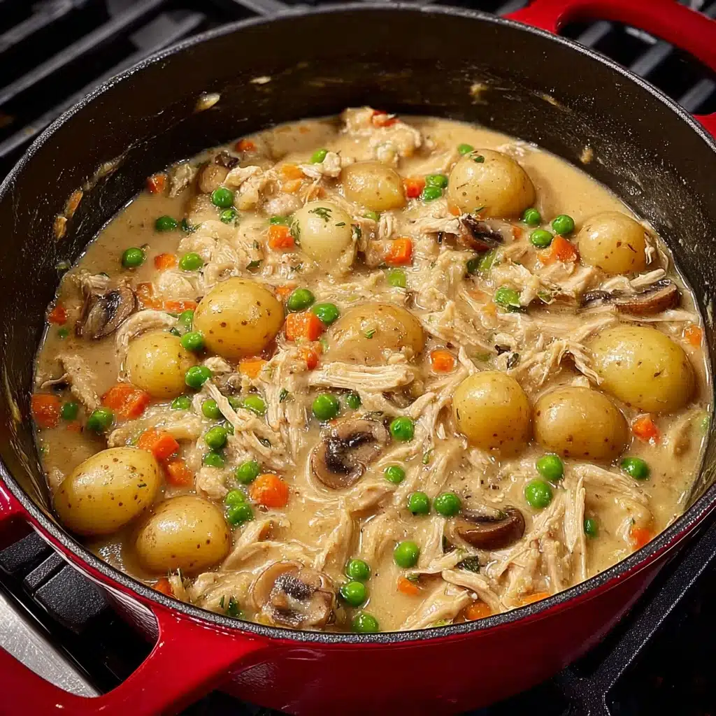 One Pot Gnocchi Chicken Pot Pie Recipe - Recipe Image
