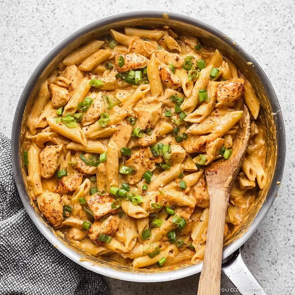 Cajun Cream Cheese Chicken Pasta Bake Recipe - Recipe Image