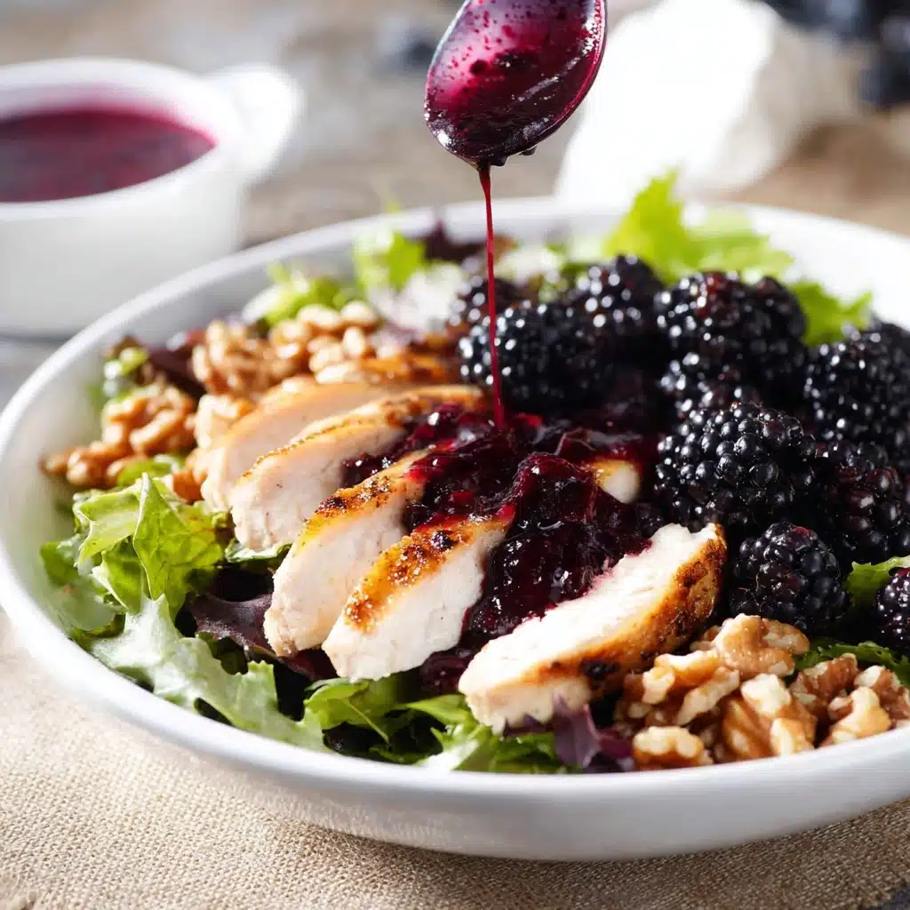 Blackberry Chicken Salad Recipe - Recipe Image