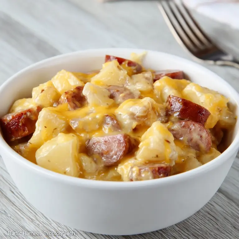 Slow Cooker Sausage and Potato Casserole Recipe