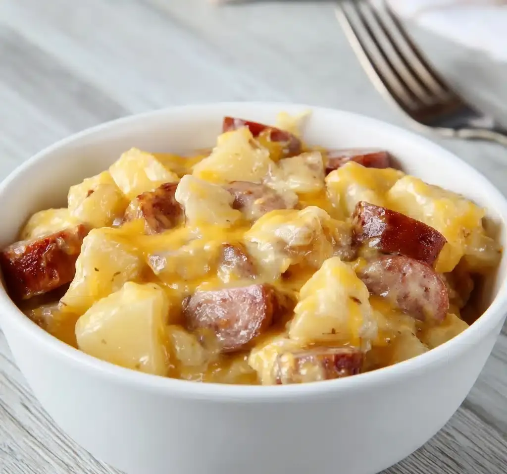 Slow Cooker Sausage and Potato Casserole Recipe