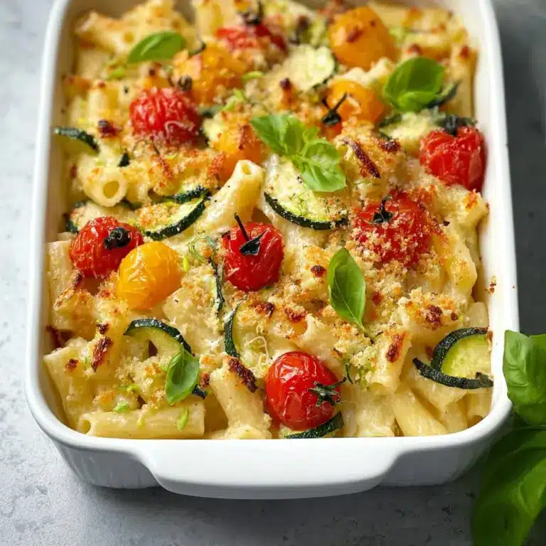 Best Baked Feta Pasta with Vegetables Recipe