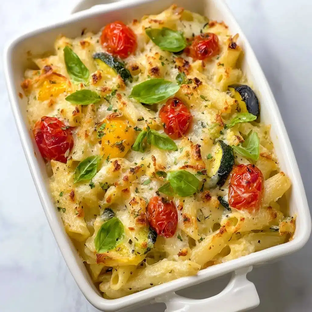 Best Baked Feta Pasta with Vegetables Recipe - Recipe Image