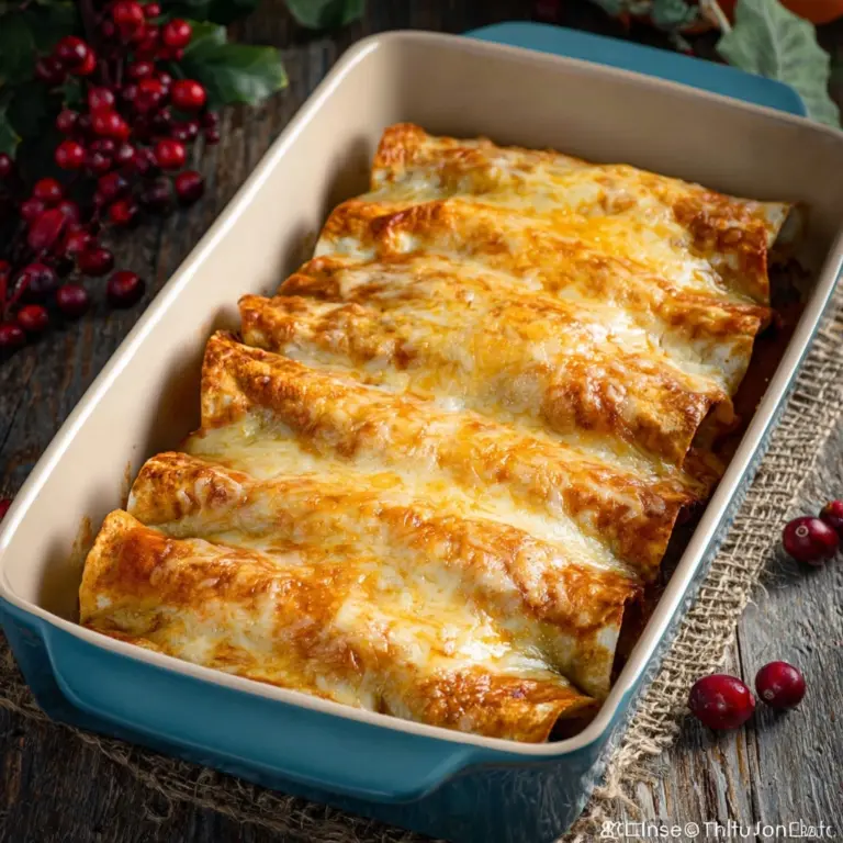Thanksgiving Enchiladas Recipe
