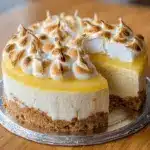 Triple Lemon Meringue Cheesecake Recipe