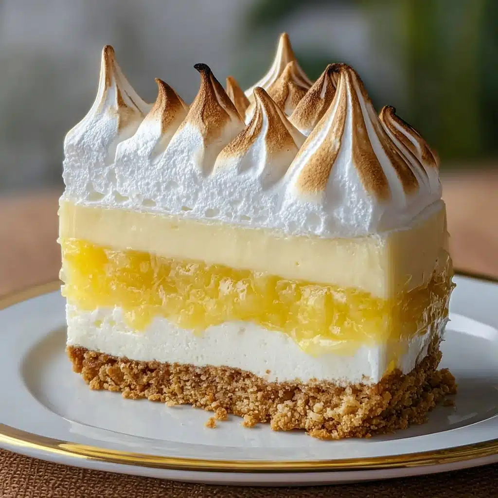Triple Lemon Meringue Cheesecake Recipe - Recipe Image