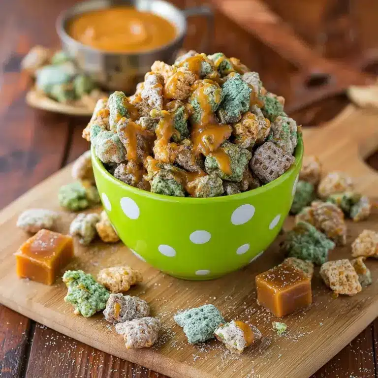 Caramel Apple Puppy Chow Recipe