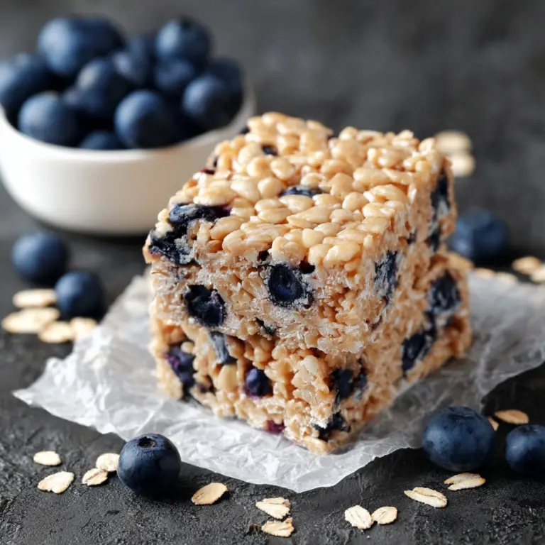 Blueberry Rice Krispies [15 Minutes] Recipe