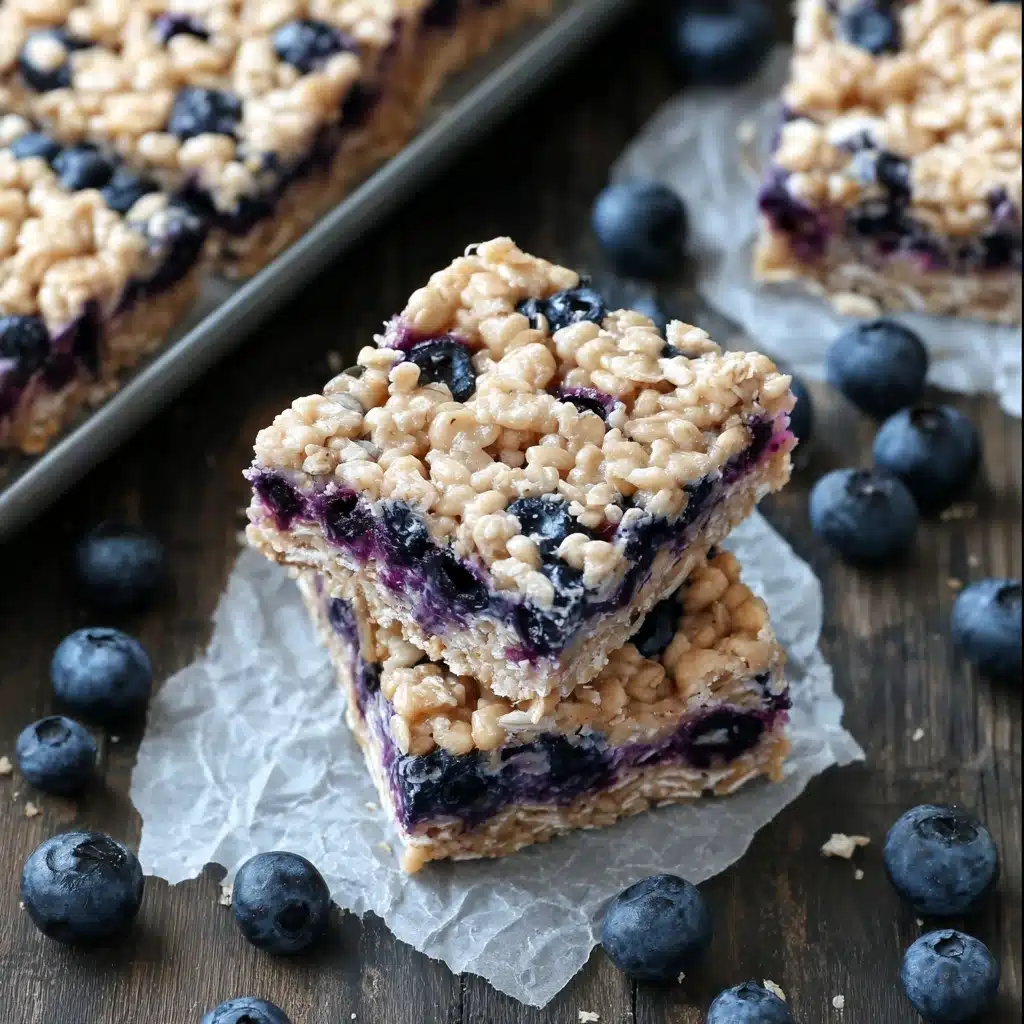 Blueberry Rice Krispies [15 Minutes] Recipe - Recipe Image