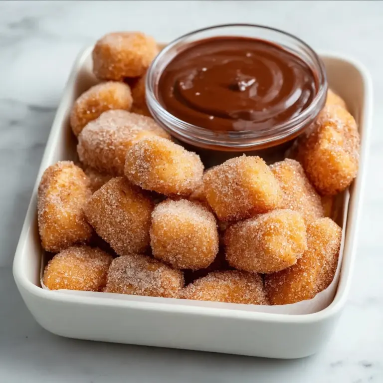 Sweet Air Fryer Churro Bites Recipe