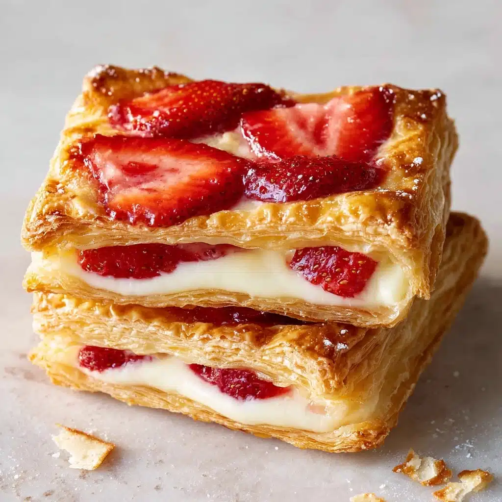 Strawberry Danish Recipe - Recipe Image