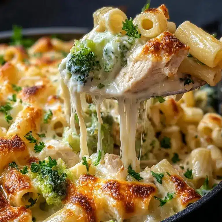 Chicken and Broccoli Alfredo Bake Recipe
