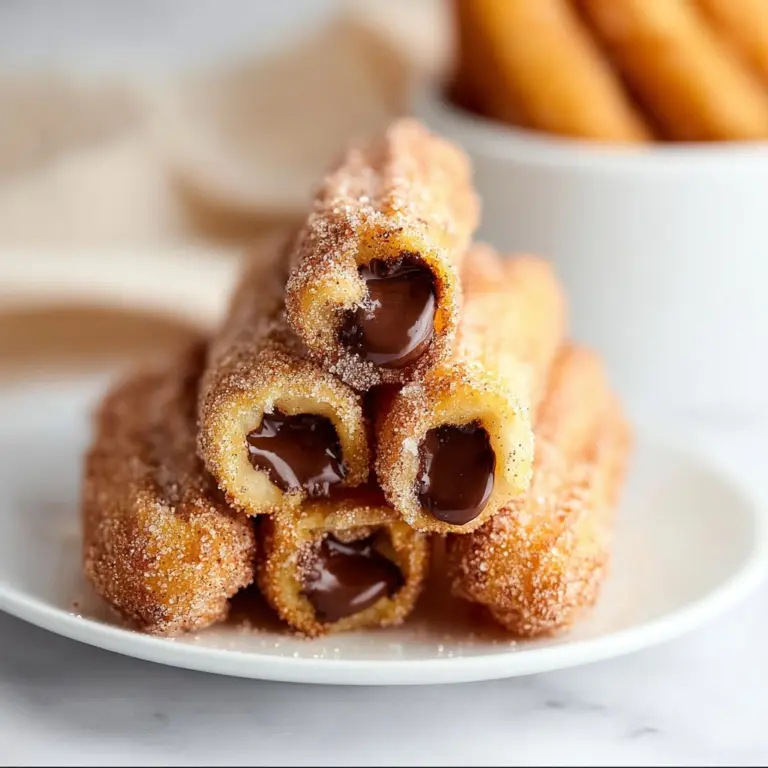 Nutty Churro Bites with Nutella Recipe