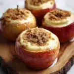 Cheesecake Stuffed Baked Apples Recipe
