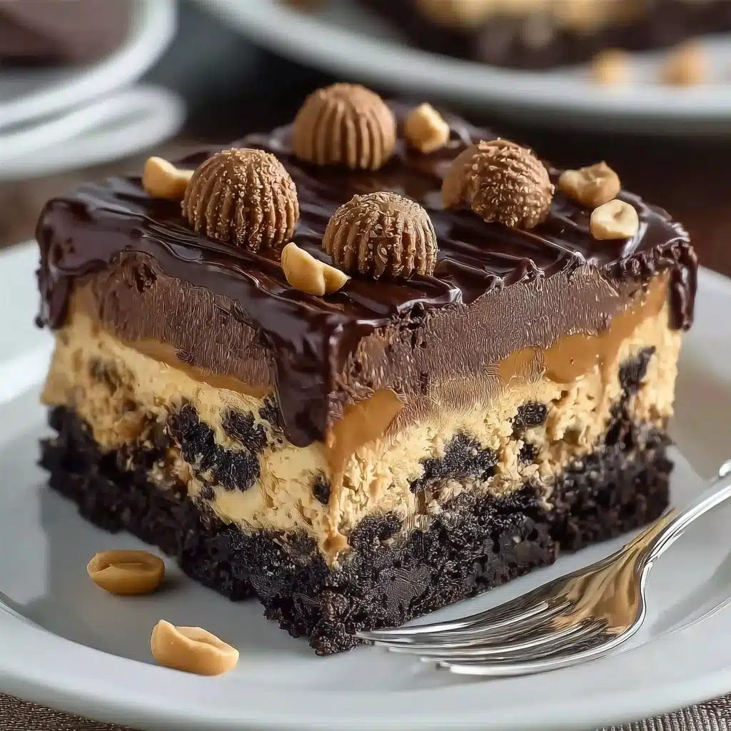 Reese’s Peanut Butter Earthquake Cake Recipe - Recipe Image