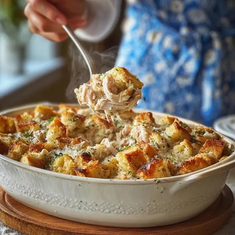 Dolly's Chicken and Stuffing Casserole Recipe