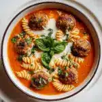 Creamy Italian Meatball Soup Recipe