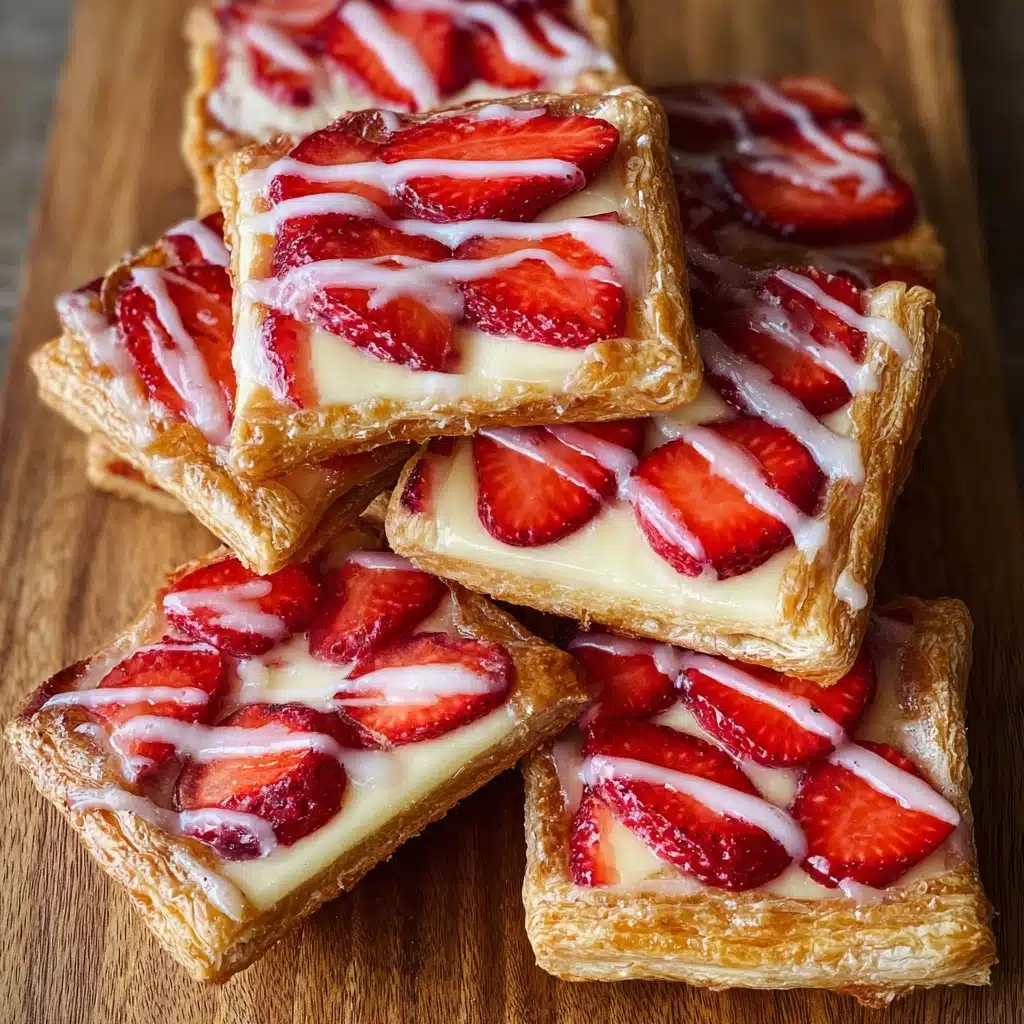 Strawberry Danish Recipe - Recipe Image
