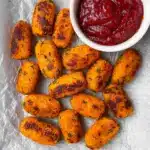 Baked Sweet Potato Zucchini Tots Recipe