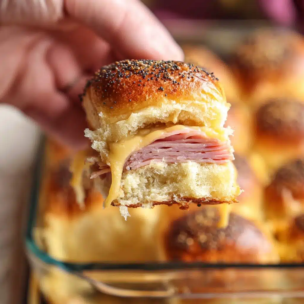 Ham and Havarti Cheese Sliders Recipe - Recipe Image