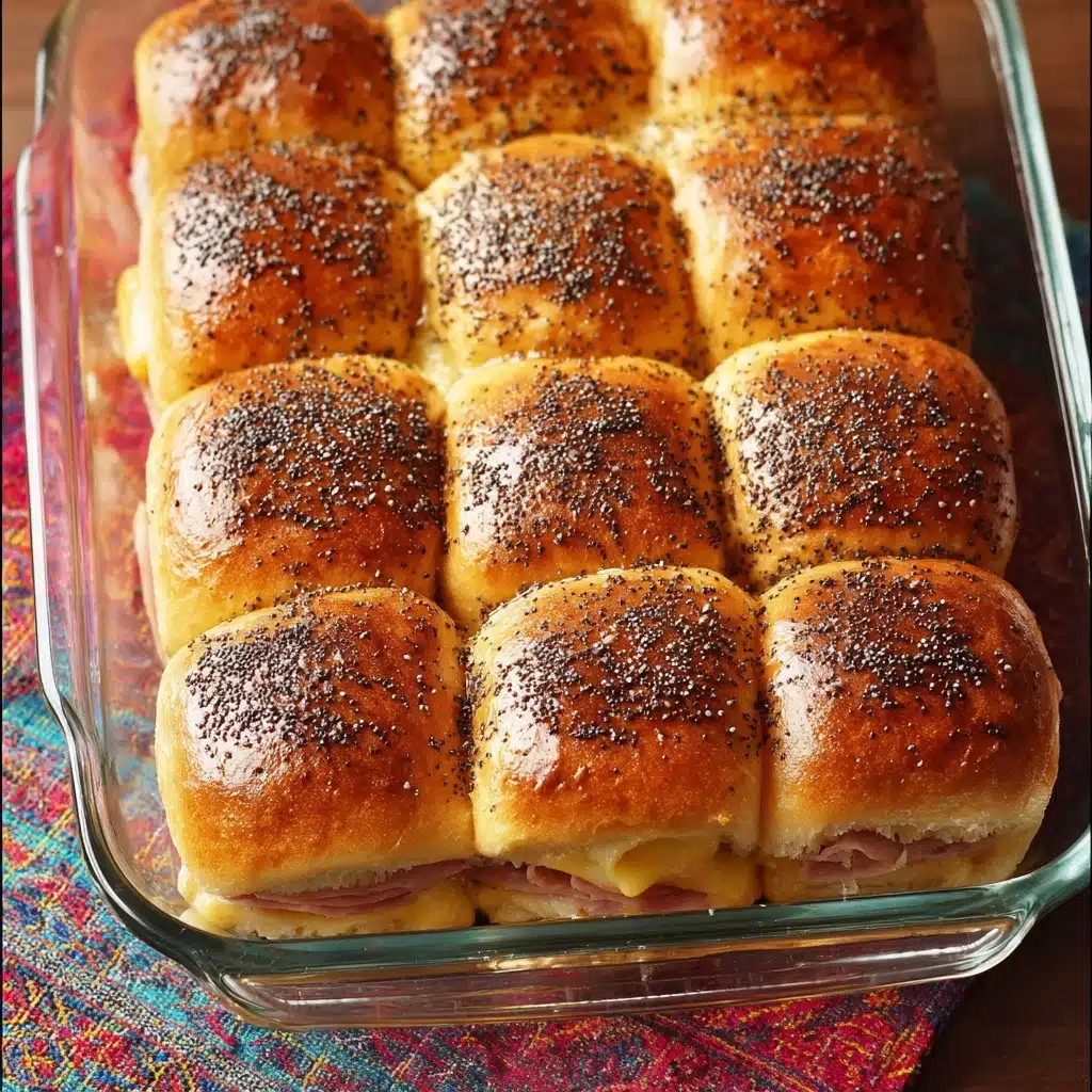 Ham and Havarti Cheese Sliders Recipe - Recipe Image