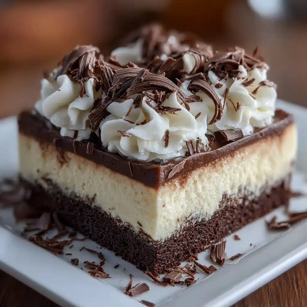 Brownie Refrigerator Cake Recipe - Recipe Image