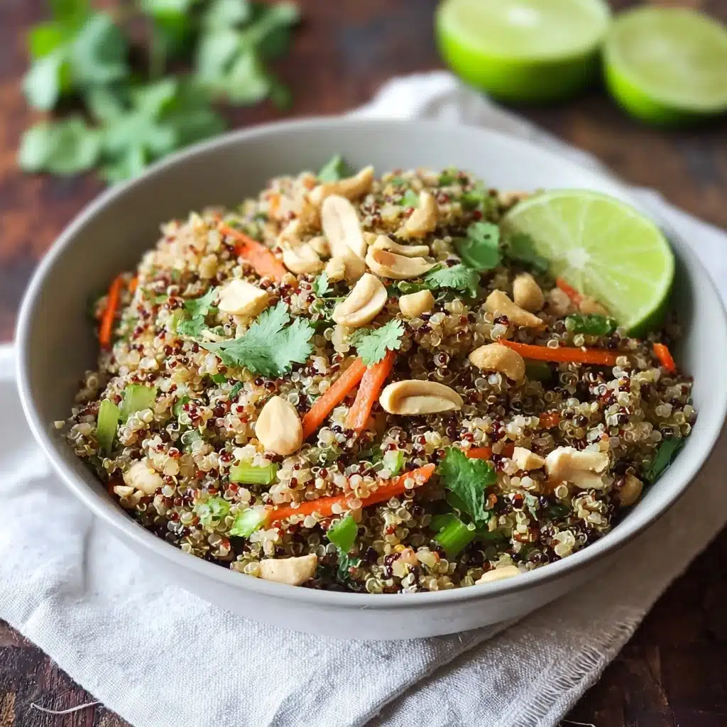 Thai Quinoa Crunch Salad: A Refreshing Healthy Delight! Recipe - Recipe Image