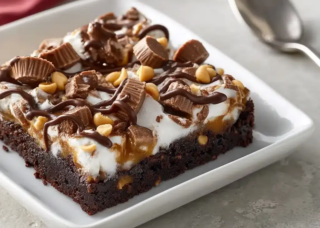 Peanut Butter Cup Dump Cake Recipe