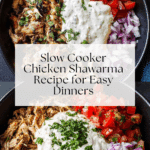 Slow Cooker Chicken Shawarma Recipe