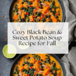 Black Bean and Sweet Potato Soup Recipe