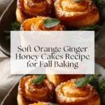 Orange Ginger Honey Cakes Recipe