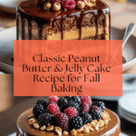 Peanut Butter & Jelly Cake Recipe
