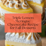 Triple Lemon Meringue Cheesecake Recipe