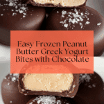 Frozen Peanut Butter Greek Yogurt Bites Recipe