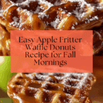Apple Fritter Waffle Donuts Recipe